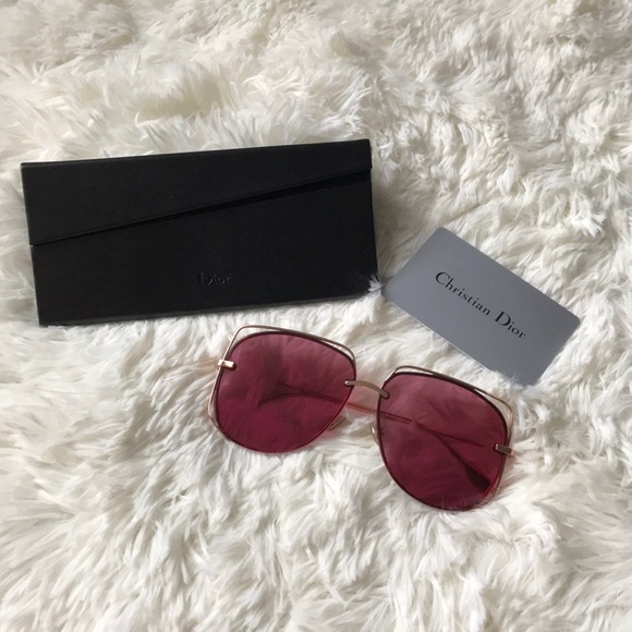 DIOR STELLAIRE 6 cutout metal geometric Sunglasses - Picture 4 of 9